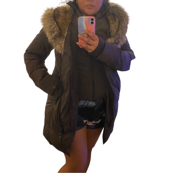 ATELIER NOIR DIVISION OF RUDSAK BROWN COAT, NWOT, SIZE MEDIUM $475 - Picture 8 of 16